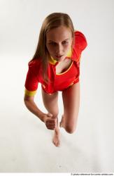 MARTINA BAYWATCH RUNNING POSE